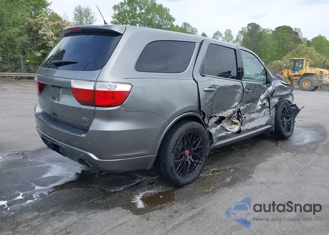 2012 Dodge Durango R/T из США, поврежденный, VIN 1C4SDJCT6CC181570